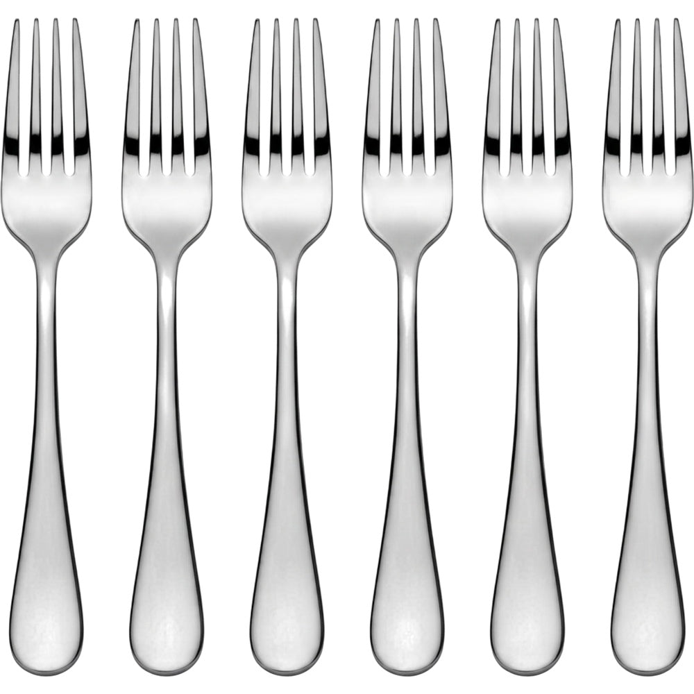 Hvby 18/10 Stainless Steel Dinner Forks 20.5 cm Mirror Set of 6 - Product view